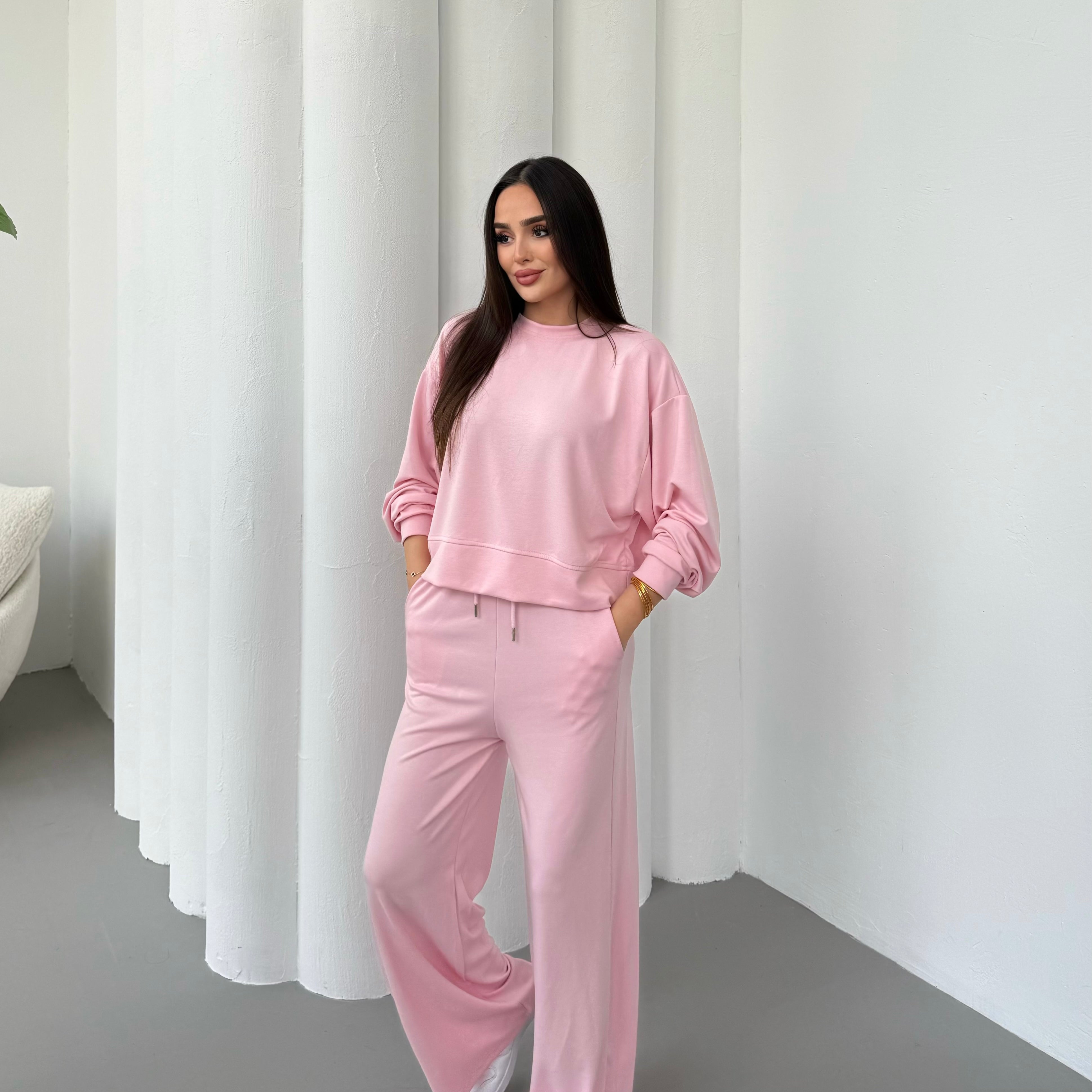 Rahat Esnek Uzun Kollu Premium Yumuşak Kumaş Modal Alt-Üst Takım