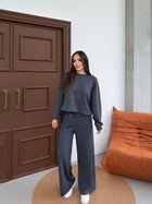 Rahat Esnek Uzun Kollu Premium Yumuşak Kumaş Modal Alt-Üst Takım