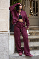 Çimalı Fermuar Detay 2 İplik Eşofman Takım