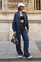 Çimalı Fermuar Detay 2 İplik Eşofman Takım